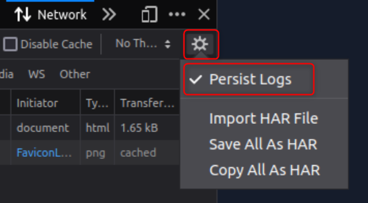 Persist Logs