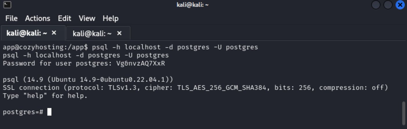 PostgresqlLogin2