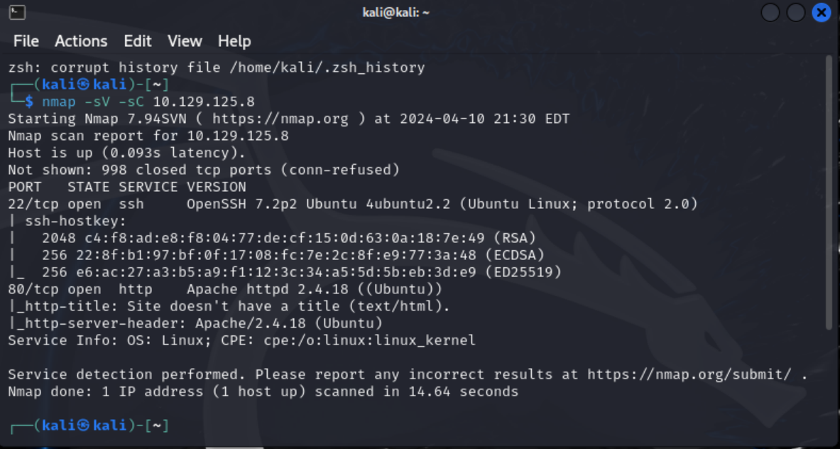 NMAP Scan